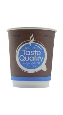 Стакан бумажный двухслойный Taste Quality 250 мл