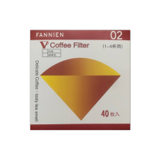 Фильтры бумажные для кофе FANNIEN 02, 40 шт/уп