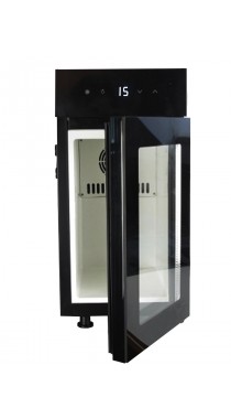 Холодильник для молока с прозрачной дверцей