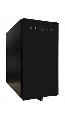 Холодильник для молока со сплошной дверцей и датчиком молока