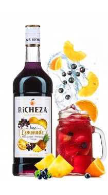 Основа для напитка Чёрная смородина-Ананас-Апельсин 1л.