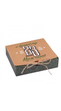 Подарочный набор 5 видов чая "На 23 февраля" макси