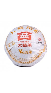 Пуэр Мэнхай Да И V93 2018г, 100 грамм, блин