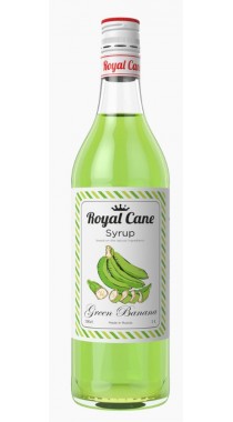 Сироп Royal Cane Зеленый банан стекло (1кг)