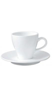 Чайная пара 250мл "Паула" Kunst Werk "Black Label" фарфор