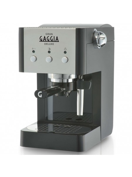 Кофеварка Gran Gaggia DeLuxe черная